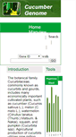 Mobile Screenshot of cucumber.genomics.org.cn